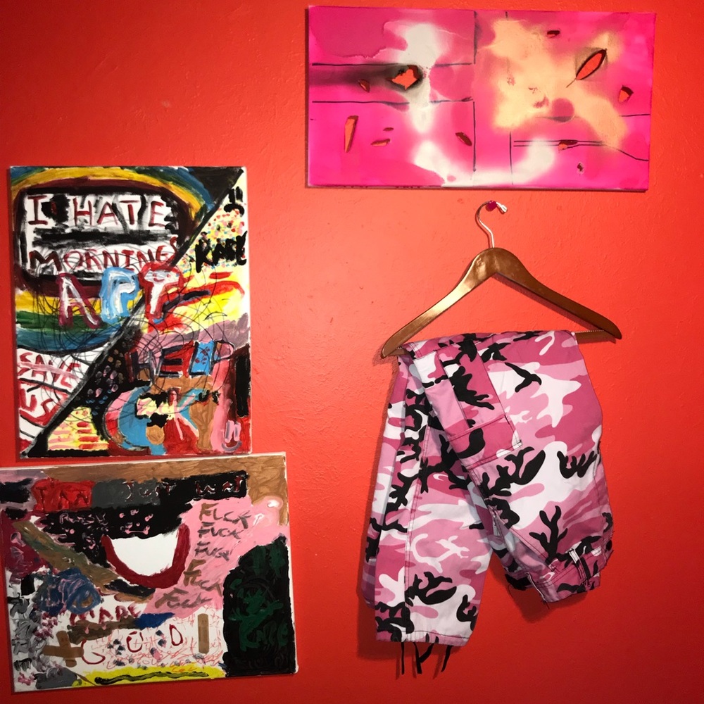 Pink Camo Pants